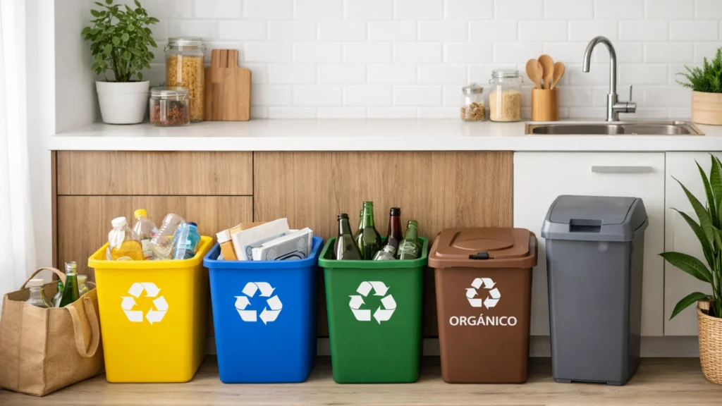 Qué se tira en cada contenedor de reciclaje