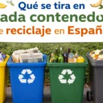 Qué se tira en cada contenedor de reciclaje en España (guía clara y sin líos)